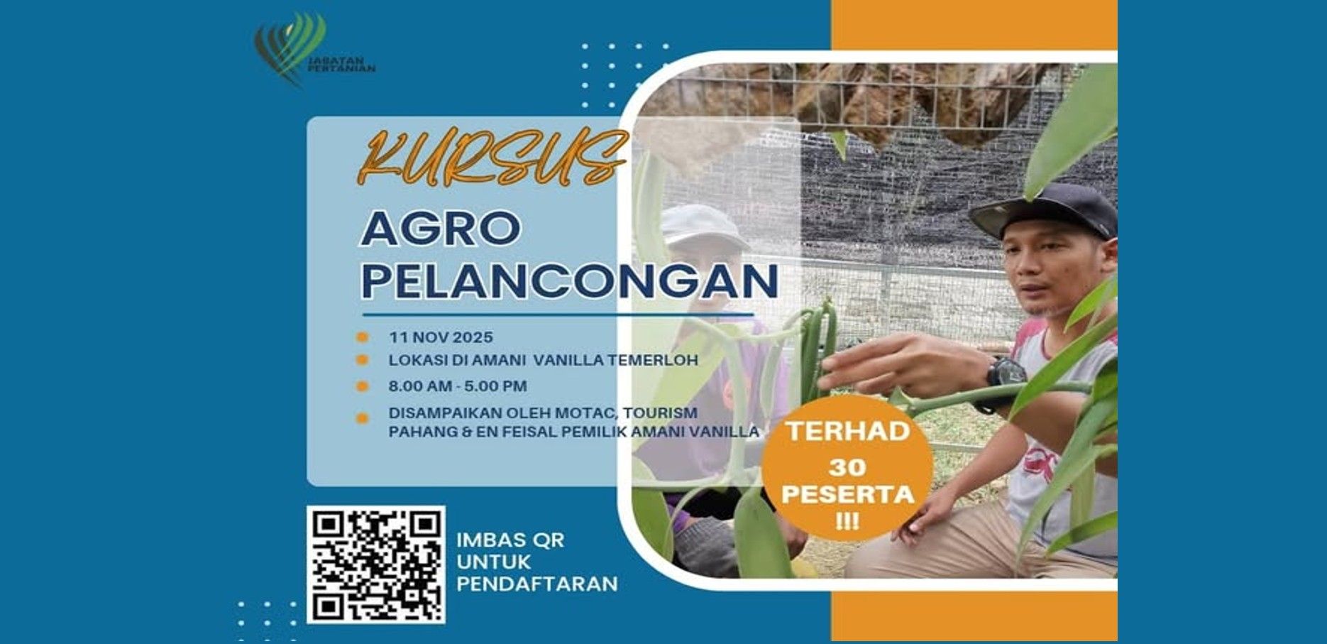 KURSUS AGRI PELANCONGAN
